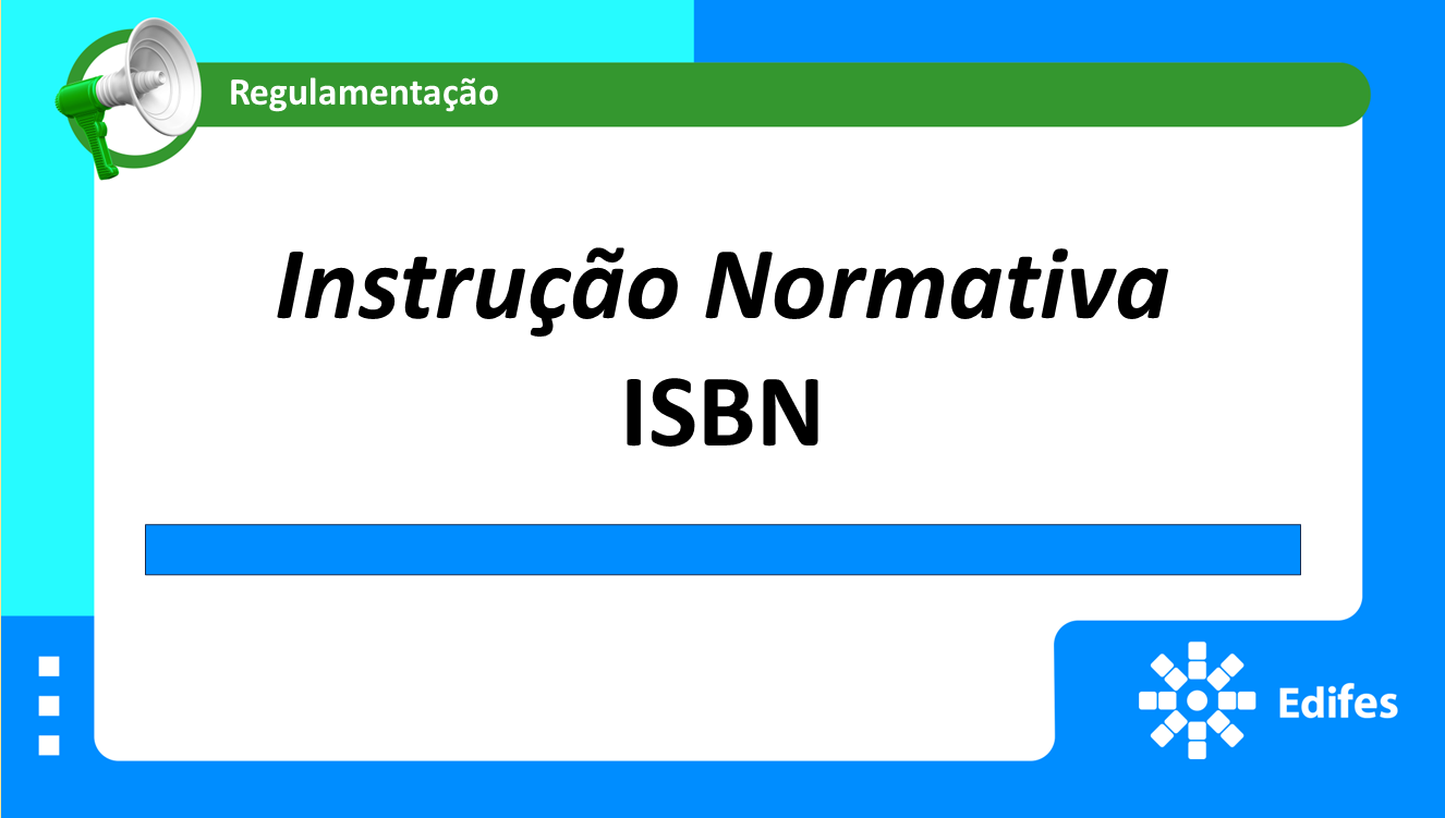Instrução normativa - ISBN